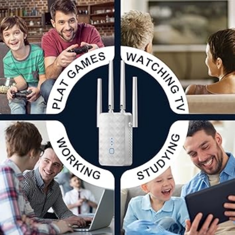 1200Mbps Dual Band WiFi Repeat - огляд і ціна Wifi Range Extender