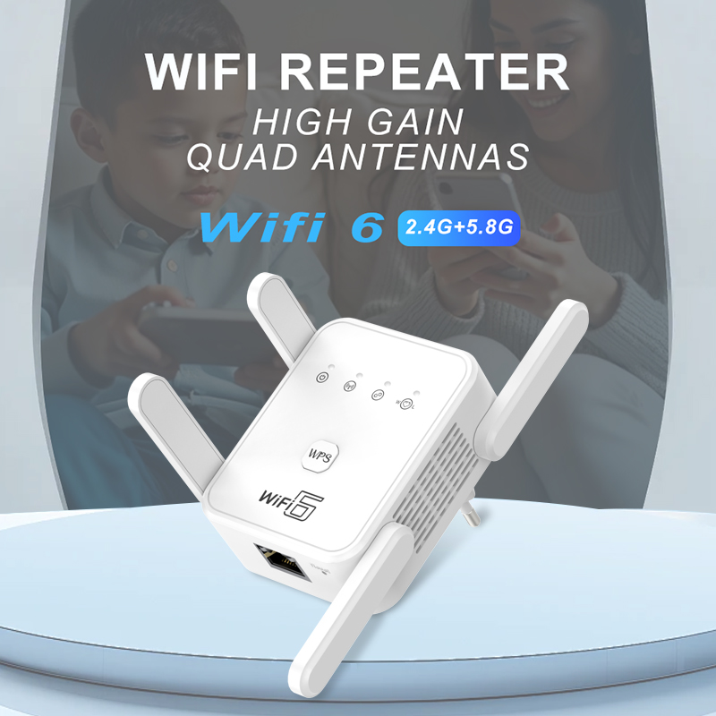 WIFI6 1500Mbps 5Ghz Wireless W - огляд і ціна Wifi Range Extender