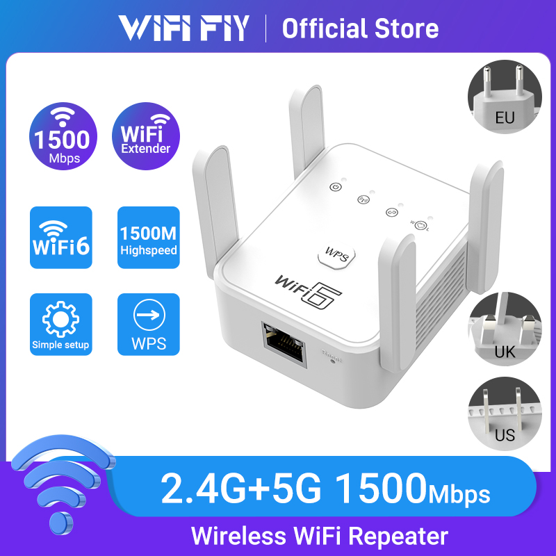WIFI6 1500Mbps 5Ghz Wireless W - огляд і ціна Wifi Range Extender