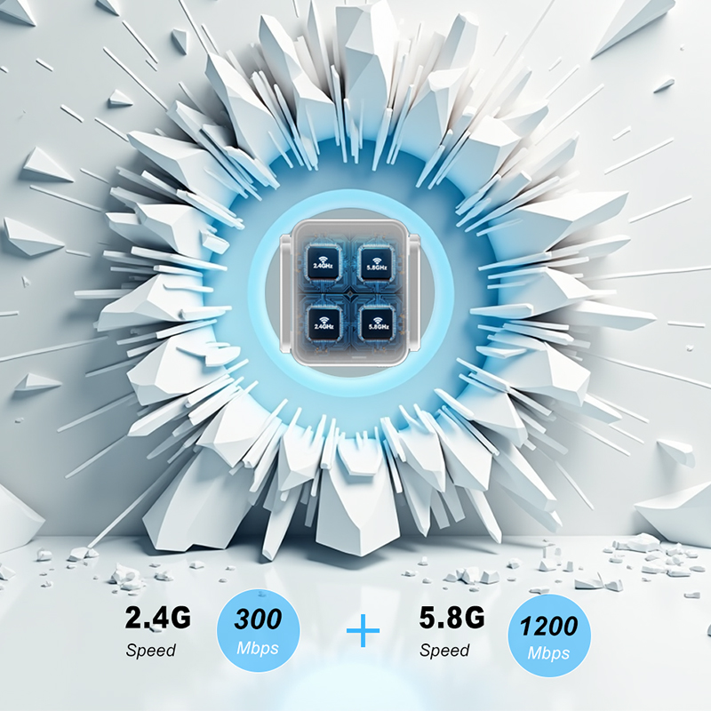 WIFI6 1500Mbps 5Ghz Wireless W - огляд і ціна Wifi Range Extender