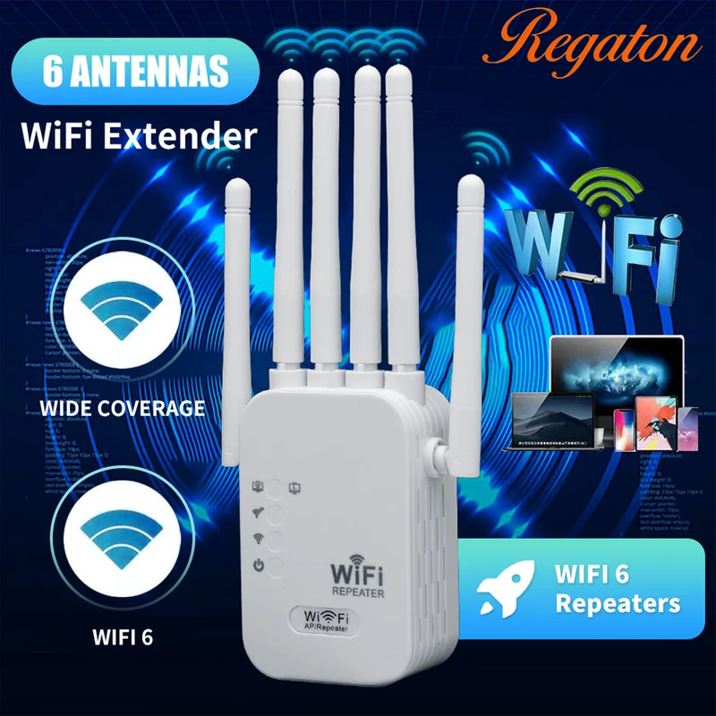 Regaton 1200Mbps 5GHz WiFi Rep - огляд і ціна Wifi Range Extender