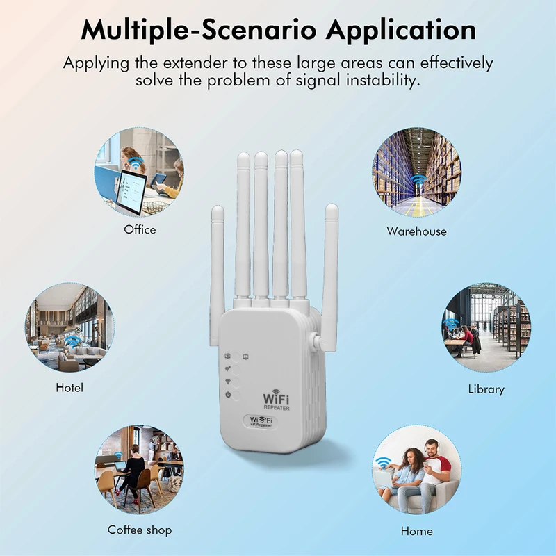 Regaton 1200Mbps 5GHz WiFi Rep - огляд і ціна Wifi Range Extender
