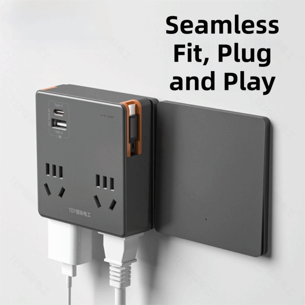 Tech Accessory Flat Plug Power - огляд і ціна Office Tech And Space