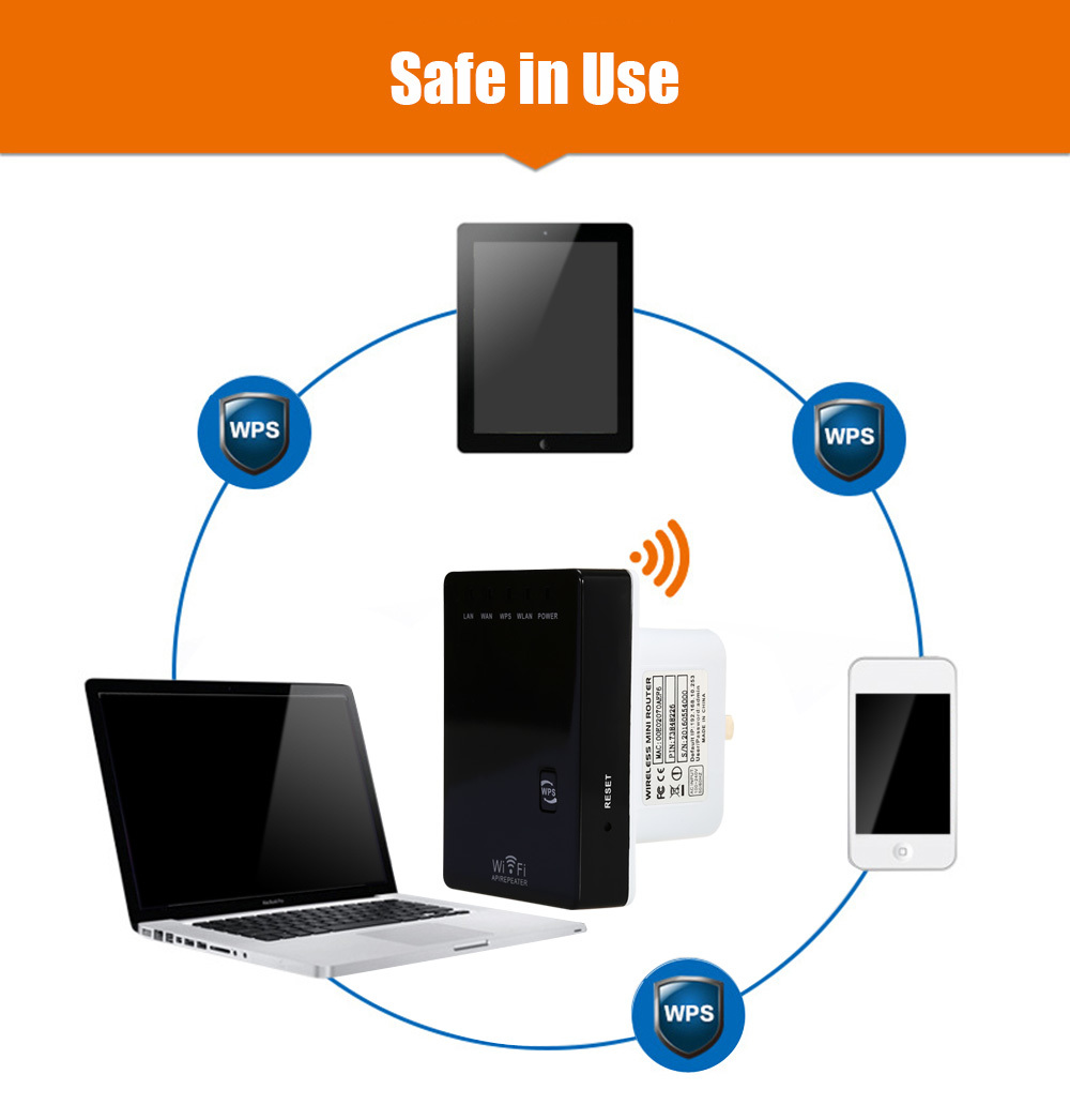 300Mbps Wifi Repeater Wireless - огляд і ціна Wifi Range Extender
