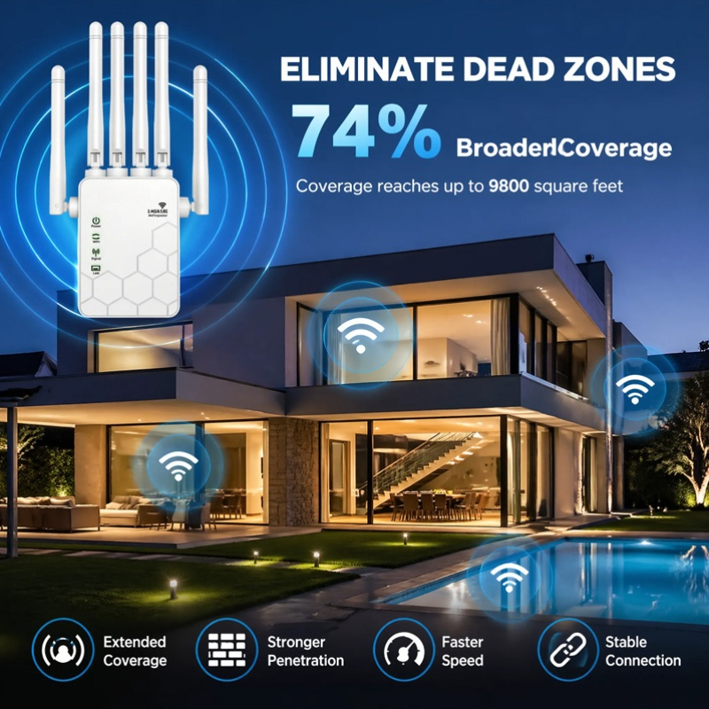 AX1800 WiFi 6 Extender Dual Ba - огляд і ціна Wifi Range Extender