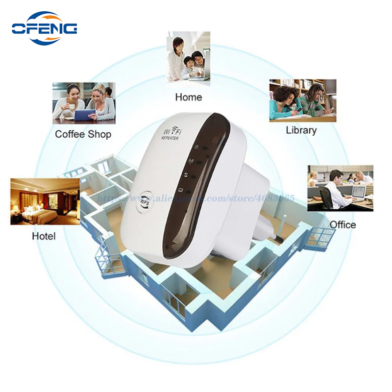 Wireless WiFi Repeater, Long R - огляд і ціна Wifi Range Extender