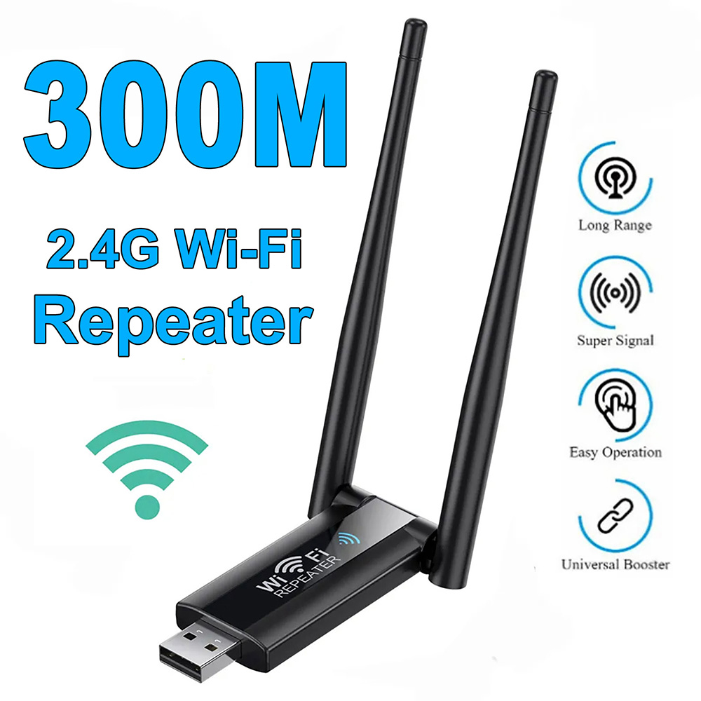 300Mbps Wireless WiFi Repeater - огляд і ціна Wifi Range Extender