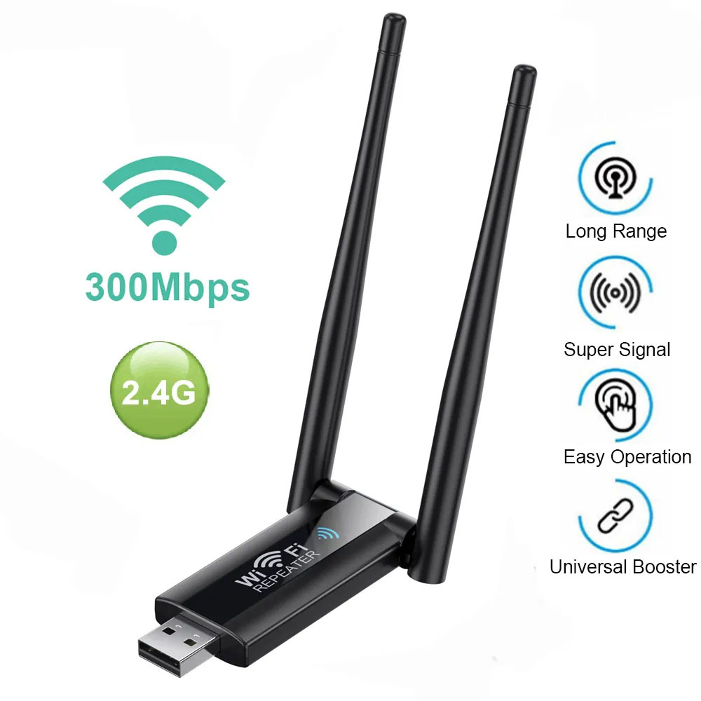 300Mbps Wireless WiFi Repeater - огляд і ціна Wifi Range Extender