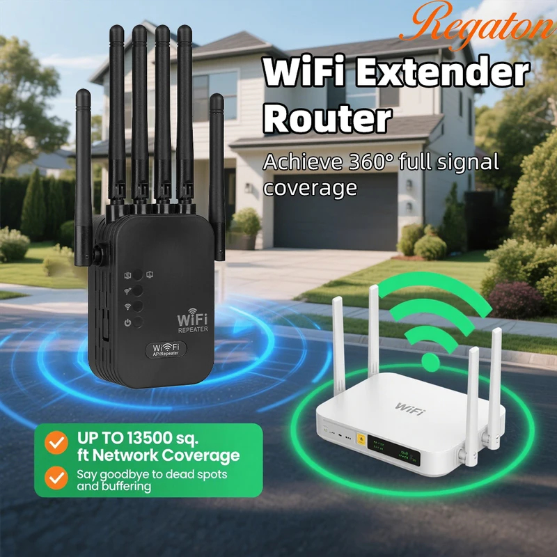 Wireless 5G WiFi Repeater 1200 - огляд і ціна Wifi Range Extender