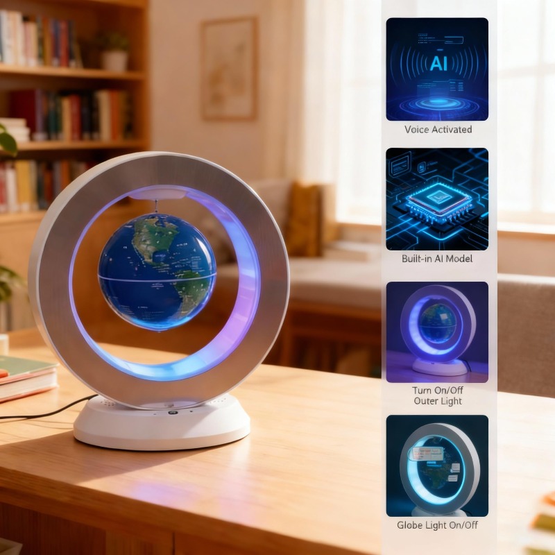 Levitating Globe Bluetooth Spe - огляд і ціна Office Tech Gifts For Men