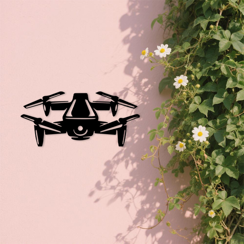 2D Flat Drone Silhouette Metal - огляд і ціна Office Tech Gifts For Men