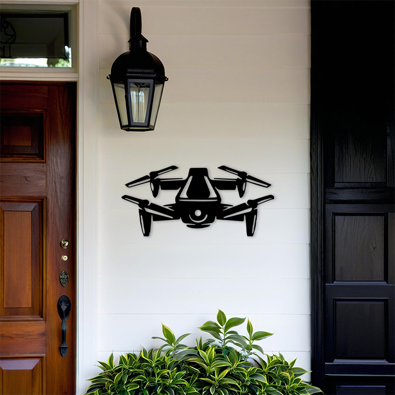 2D Flat Drone Silhouette Metal - огляд і ціна Office Tech Gifts For Men